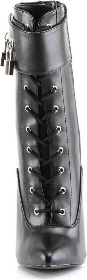 Devious Enkellaars 36 Shoes DAGGER 1023 Paaldans schoenen Zwart - Foto 4