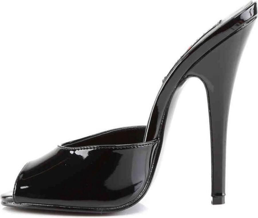 Devious Muiltjes 41 Shoes DOMINA 101 Paaldans schoenen Zwart