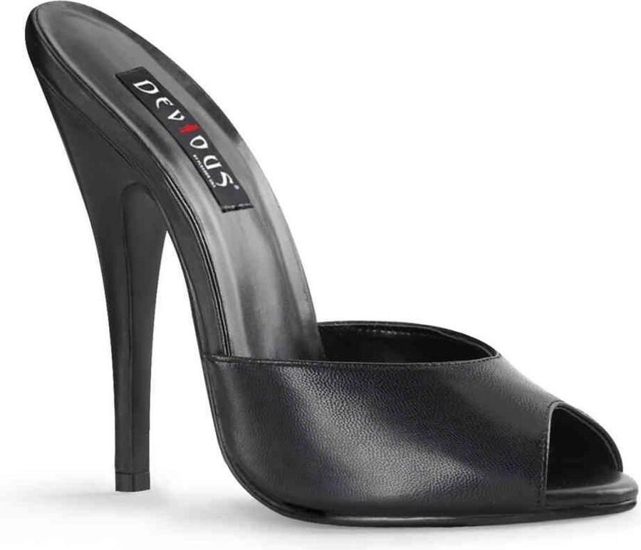 Devious Muiltjes 40 Shoes DOMINA 101 Paaldans schoenen Zwart