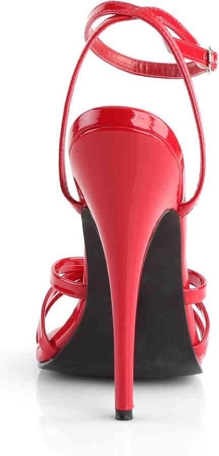 Devious Hoge hakken 42 Shoes DOMINA 108 Paaldans schoenen Rood - Foto 4