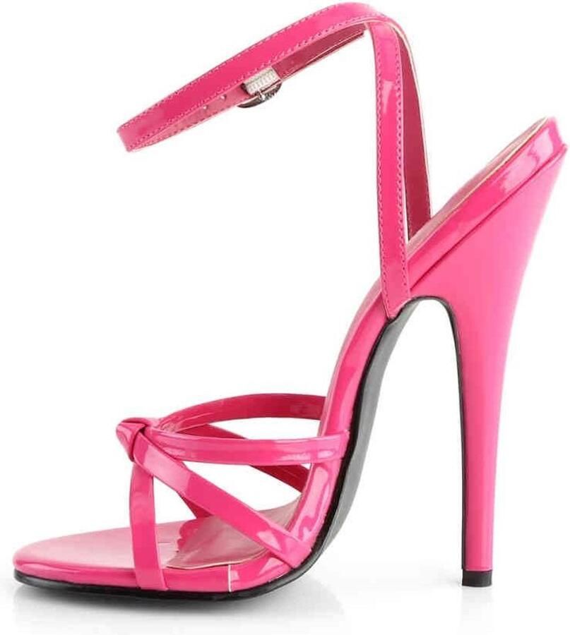 Devious Hoge hakken 36 Shoes DOMINA 108 Paaldans schoenen Roze