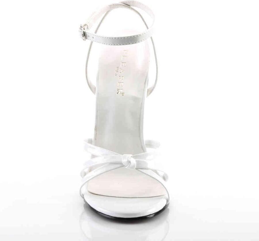 Devious Hoge hakken 35 Shoes DOMINA 108 Paaldans schoenen Wit