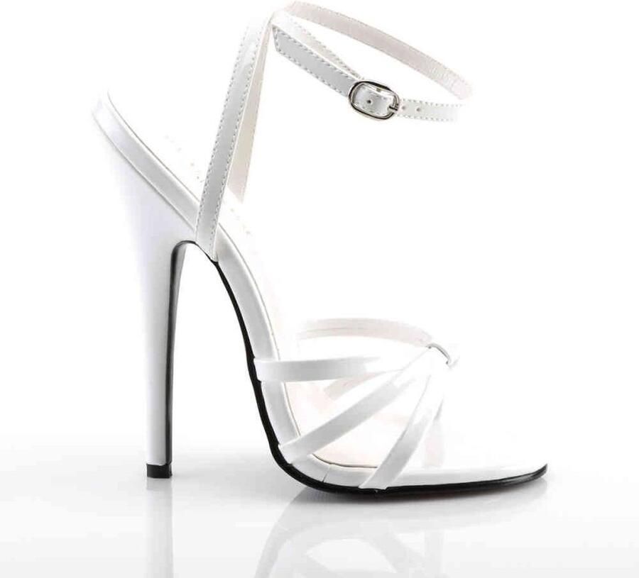 Devious Hoge hakken 39 Shoes DOMINA 108 Paaldans schoenen Wit - Foto 3