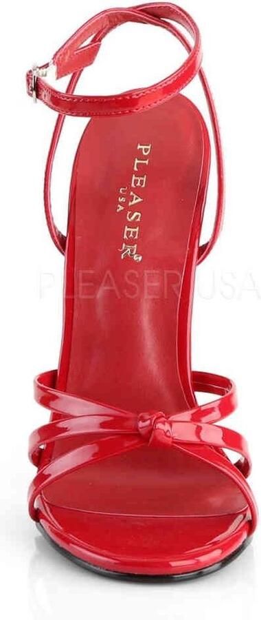 Devious Hoge hakken 42 Shoes DOMINA 108 Paaldans schoenen Rood - Foto 5
