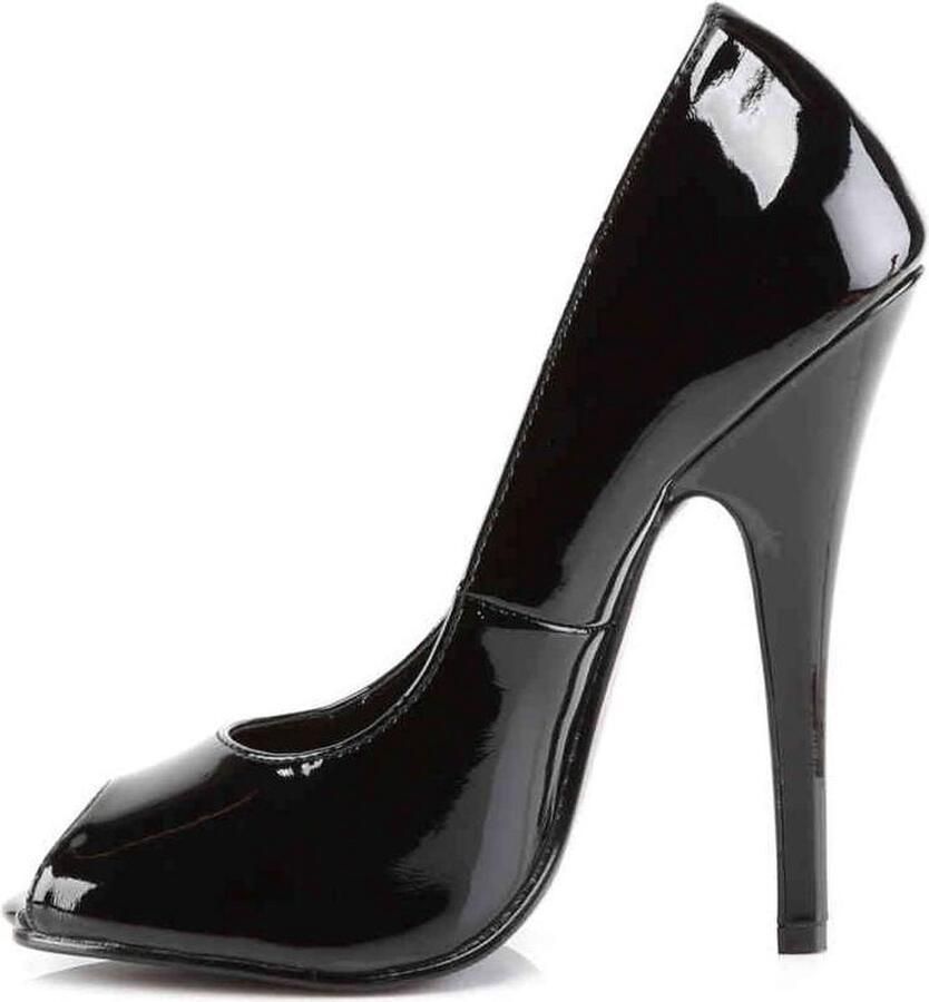 Devious Hoge hakken 41 Shoes DOMINA 212 Paaldans schoenen Zwart - Foto 2