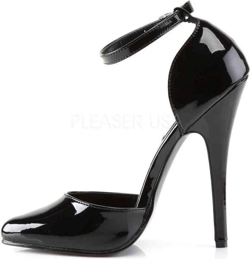 Devious Hoge hakken 39 Shoes DOMINA 402 Paaldans schoenen Zwart - Foto 2