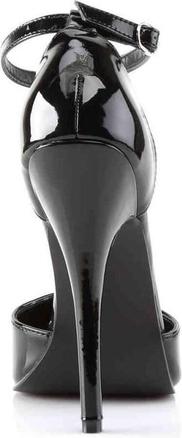 Devious Hoge hakken 39 Shoes DOMINA 402 Paaldans schoenen Zwart - Foto 4