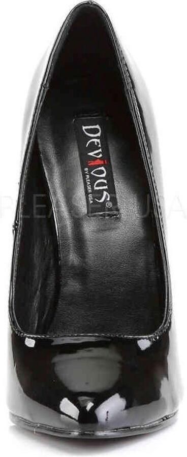 Devious Hoge hakken 35 Shoes DOMINA 420 Paaldans schoenen Zwart - Foto 2