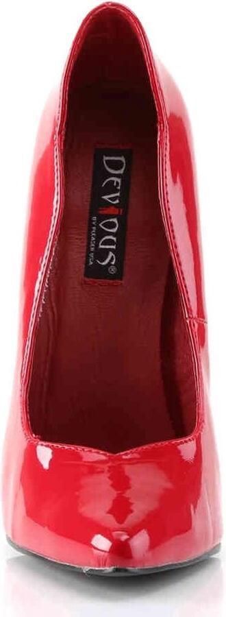 Devious Hoge hakken 42 Shoes SCREAM 01 Paaldans schoenen Rood - Foto 4