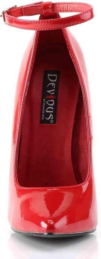 Devious Hoge hakken 37 Shoes SCREAM 12 Paaldans schoenen Rood - Foto 3