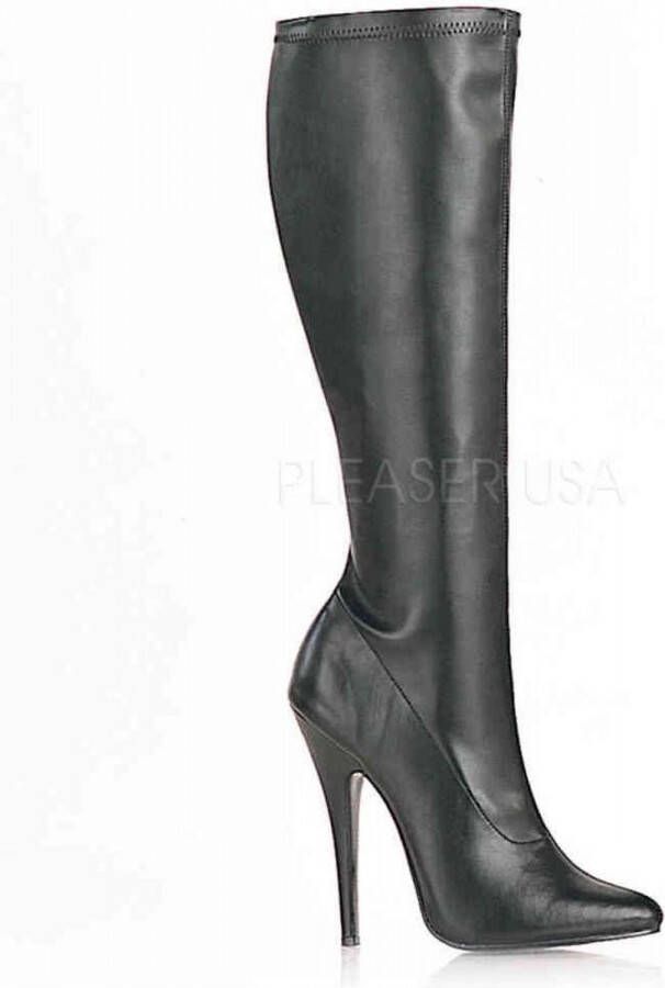 Devious = | DOMINA 2000 | 6 Plain Stretch Knee Boot