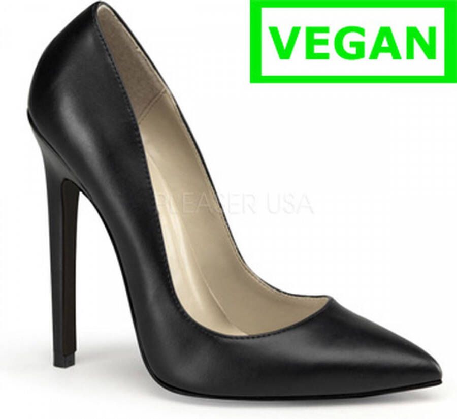 Devious Hoge hakken 45 Shoes SEXY 20 Zwart