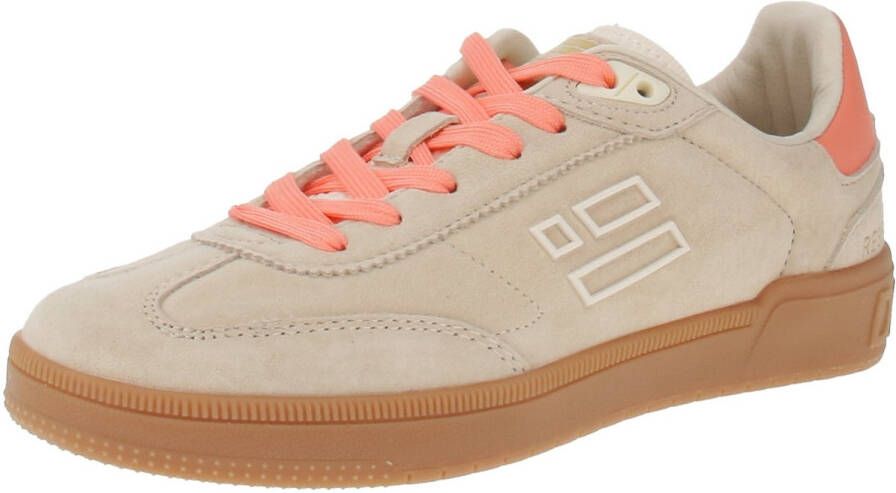 D.Franklin DFSH387005 Rebell Basic Flag Damessneaker Beige