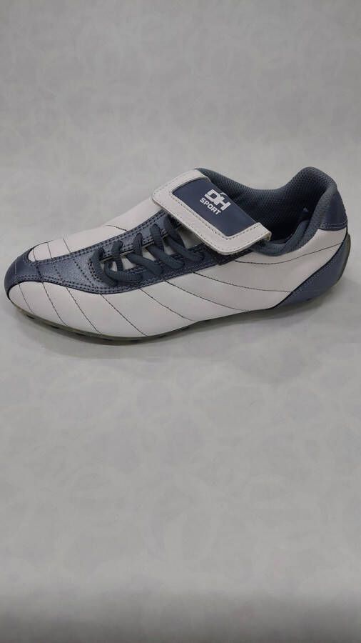 DH SPORT 0130 sportschoenen wit zilver