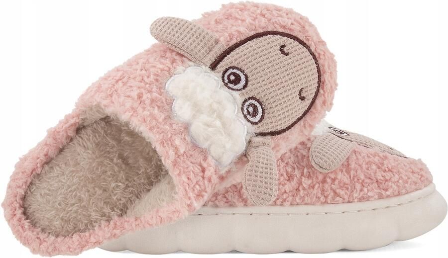 Di Filippo Dames Pantoffels Roze Baranek