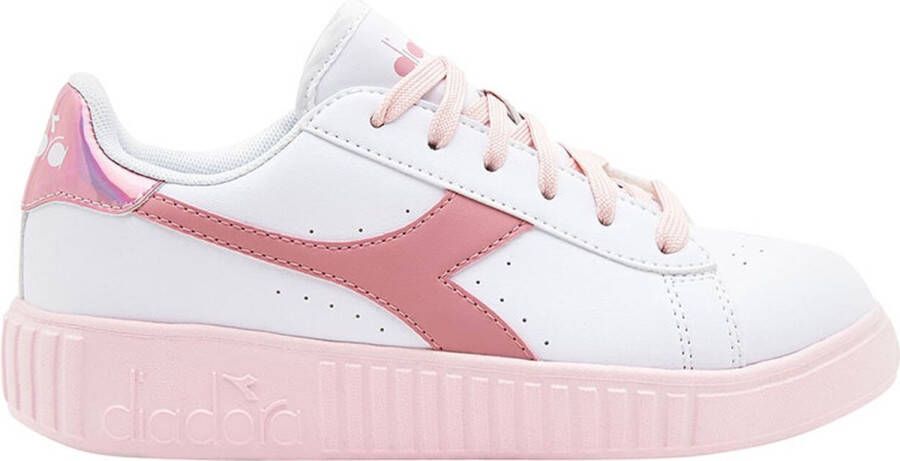 Diadora Kinder Atletische Sneakers met Reflecterend Patroon White Dames