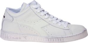 Diadora Game Waxed Row Cut Sneakers Wit