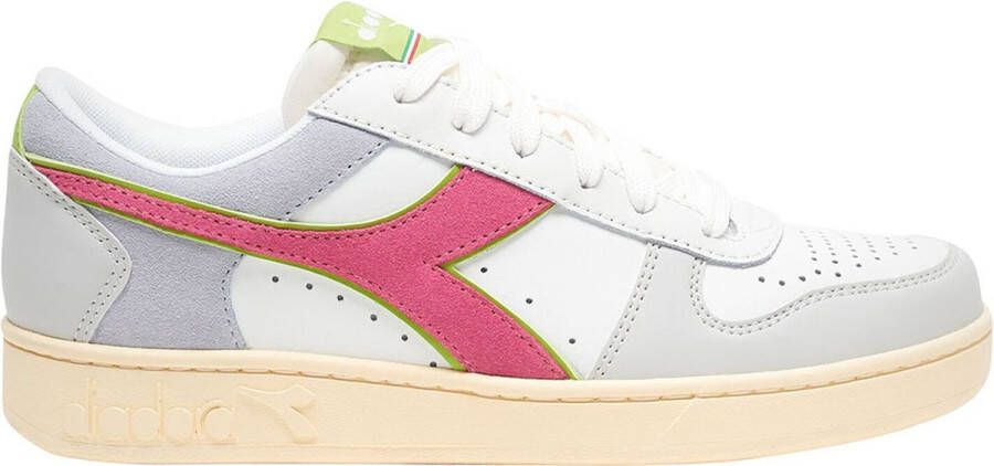 Diadora Magic Basket Low WN Dames Leren Sneakers Multicolor Dames