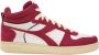 Diadora Leren sportschoenen Magic Demi Cut Suede Rood Unisex - Thumbnail 1