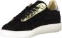 Diadora Elegante Zwarte Leren Sneakers met Contrastdetails Black Dames - Thumbnail 1