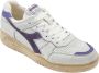 Diadora Sneakers Dames Lage sneakers Damesschoenen Leer B560 used Lila combi - Thumbnail 3