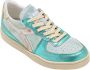 Diadora Sneakers Dames Lage sneakers Damesschoenen Leer MI bask L metal Turquoise - Thumbnail 15