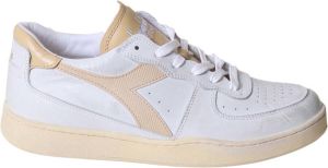 Diadora mi mand lage gebruikte sneakers witc1354 Wit