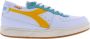 Diadora Comfortabele Lage Sneakers White Dames - Thumbnail 1