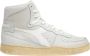 Diadora Heritage mi basket used sneakers heren wit c0657 white-white leer 42 5 (8+) - Thumbnail 1