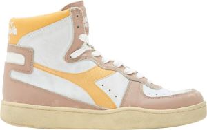 Diadora Heritage mi basket used sneakers wit c0657 white-white leer 42 5 (8+)