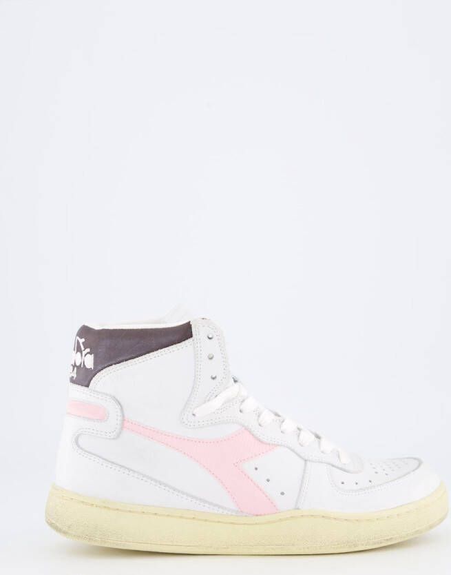 Diadora Mi Basket Used sneaker van leer