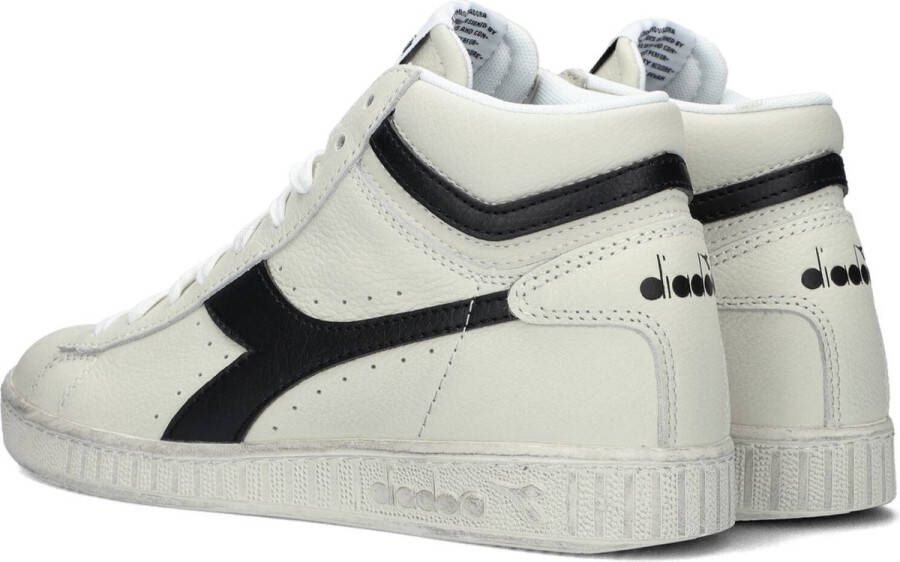 Retro Sneaker Game High Waxed Hoge sneakers Leren Sneaker Groen - Foto 8