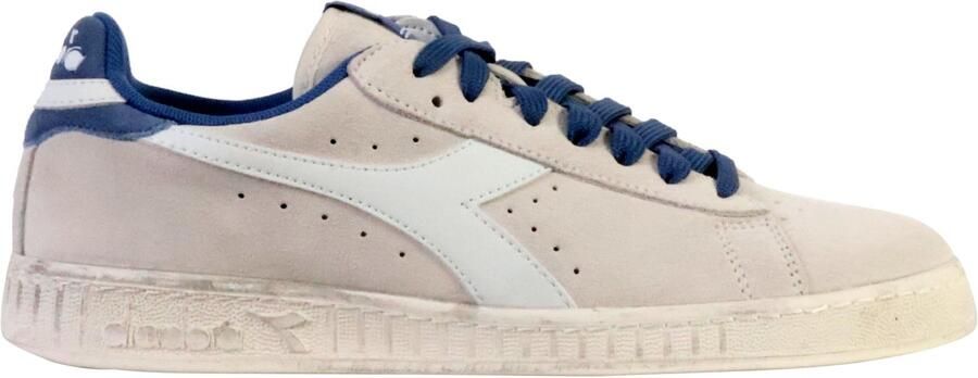 Diadora Game L Lage Suède Sportschoenen van gewaxt leer