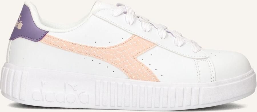 Diadora Game Step Skin Gs Sneakers Jongens Wit