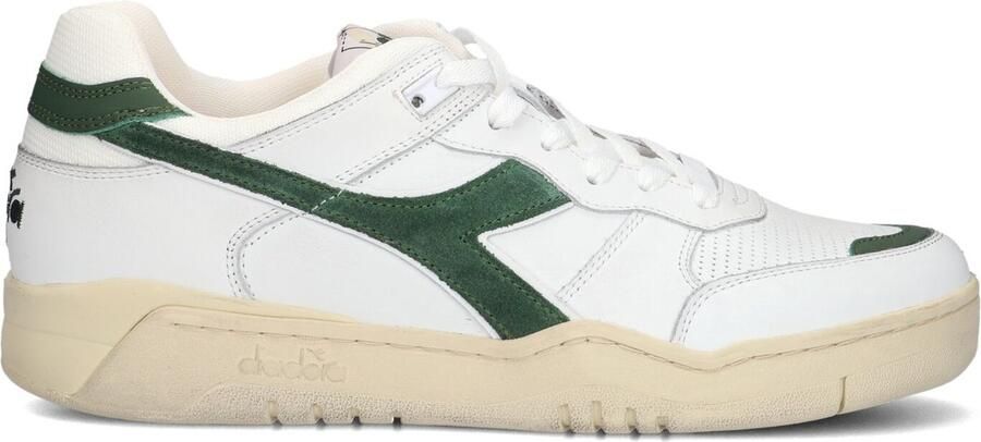 DIADORA Lage Sneakers Heren Led Combi Sneaker Maat: 40 Materiaal: Leer Kleur: Groen - Foto 4