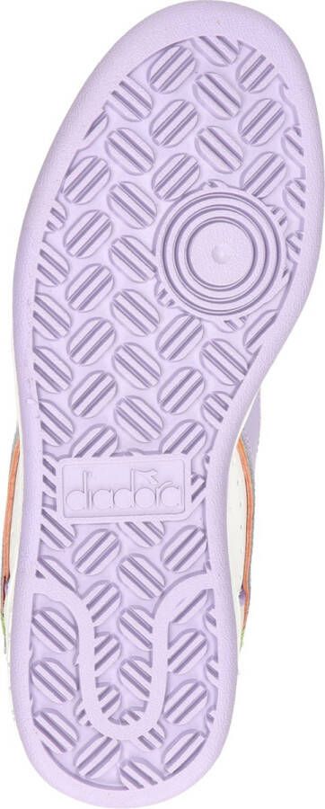 Diadora Magic Basket Demi Label Woman Hoge sneakers Leren Sneaker Dames Wit - Foto 16