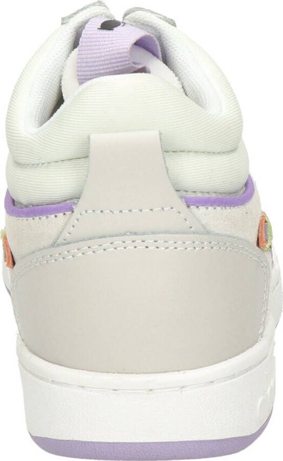 Diadora Magic Basket Demi Label Woman Hoge sneakers Leren Sneaker Dames Wit - Foto 9
