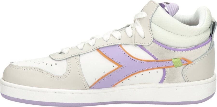 Diadora Magic Basket Demi Label Woman Hoge sneakers Leren Sneaker Dames Wit - Foto 15