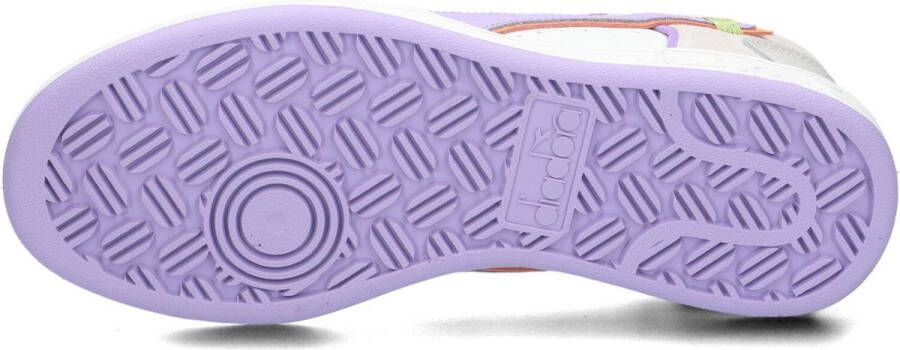 Diadora Magic Basket Demi Label Woman Hoge sneakers Leren Sneaker Dames Wit - Foto 17