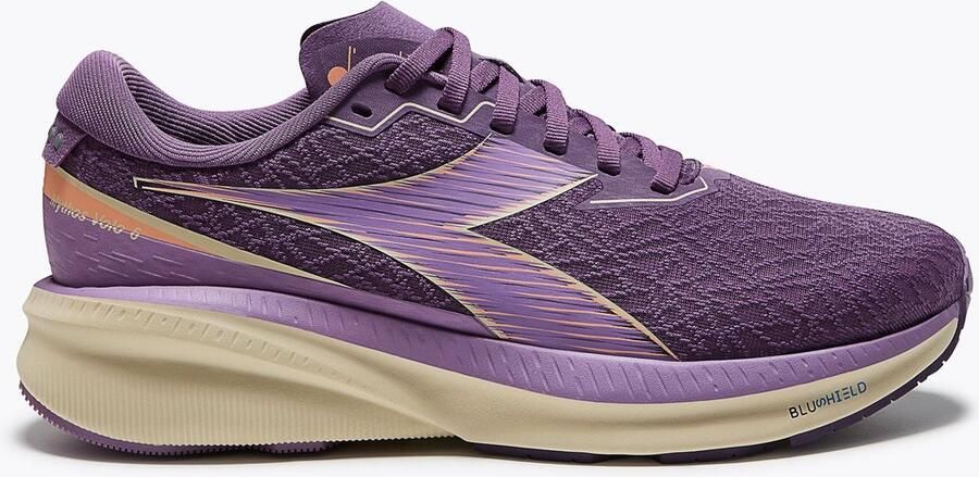 Diadora Mythos Blushield Volo 6 W Hardloopschoen GRAPE JAM DIFFUSED ORCHI