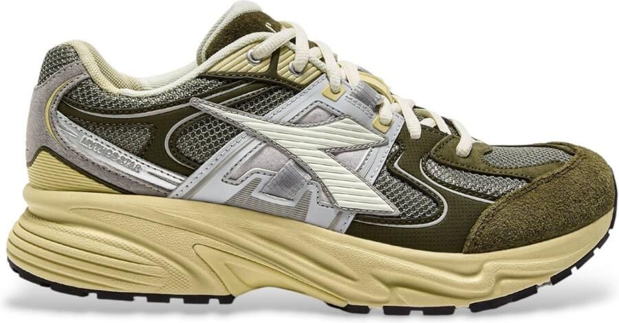 Diadora Heritage Mythos Star M2 Stone Sneakers Suède Dames Groen