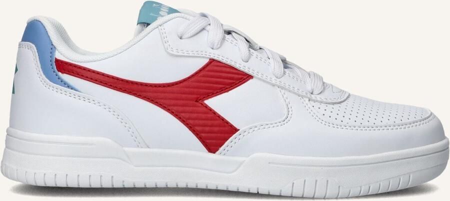 Diadora Raptor Low Stripe Gs Sneakers Jongens Wit