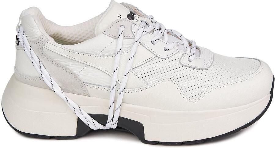 Diadora sneakers vrouwen natuurlijk leer n9000 txs h lederen witte zln