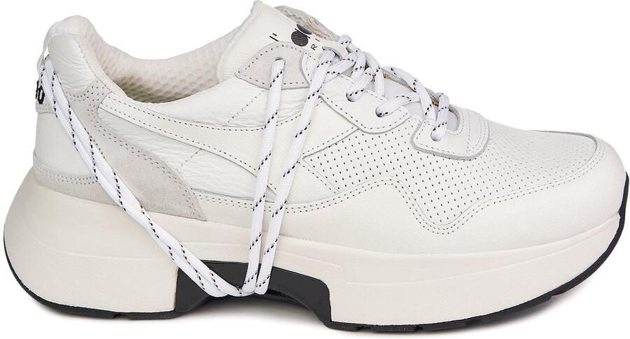 Diadora sneakers vrouwen natuurlijk leer n9000 txs h lederen witte zln