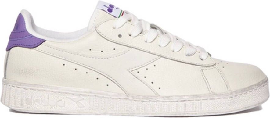 Diadora Women Game L Low Waxed White Light Violet 2021