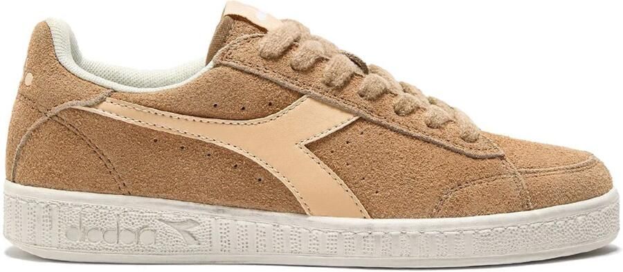Diadora Women Game Low Suede Waxed Beige Classi