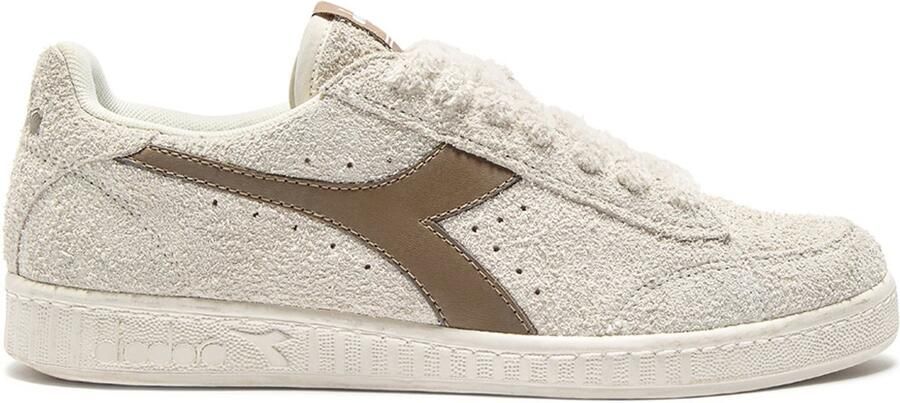 Diadora Women Game Low Suede Waxed Whisper White