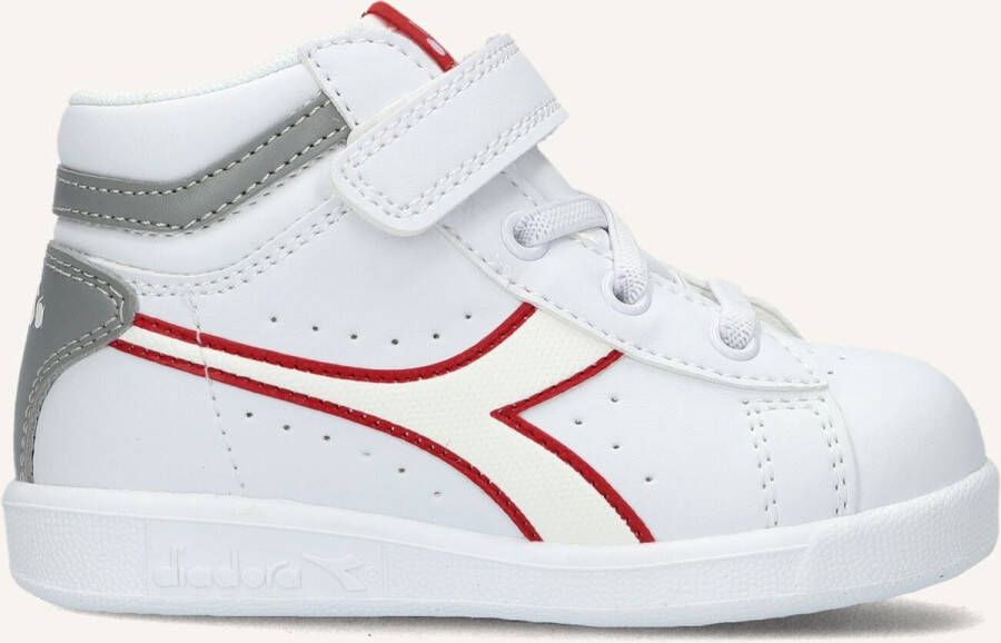 Diadora Game High Td Sneakers Jongens Wit