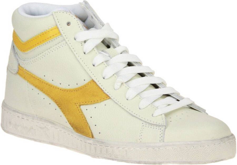 DIADORA Hoge Sneakers Game L High Wn Maat: 41 Materiaal: Leer Kleur: Wit