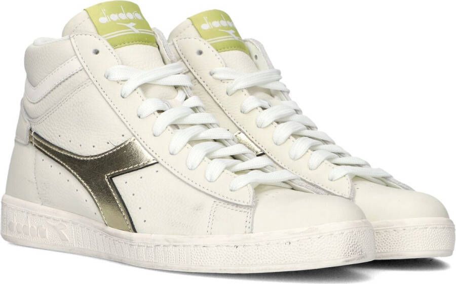 Diadora Game L High Waxed Metal Wn Sneakers Dames Wit
